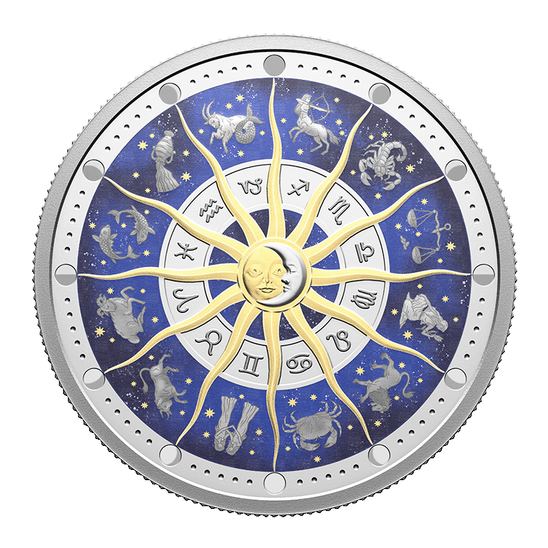PS Zodiac Astrology Silver 占星術の星座 【公式通販】